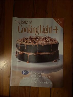 Cooking Light Cookbook baking bake magazine German chocolate cake dessert main